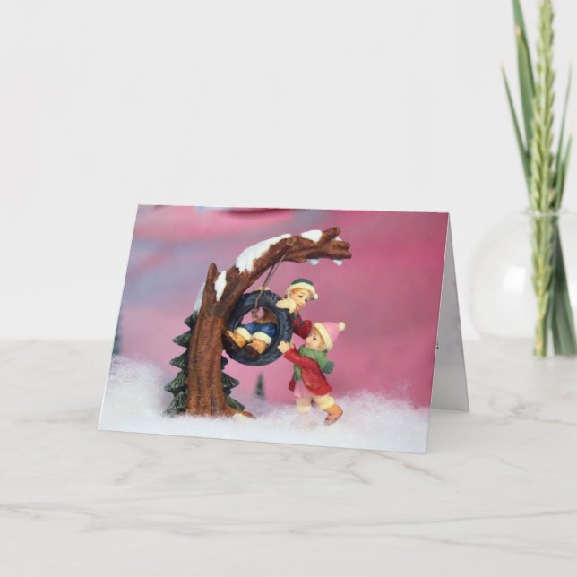 Cartes Pour Fêtes Annuelles Noël joyeux (Devant)