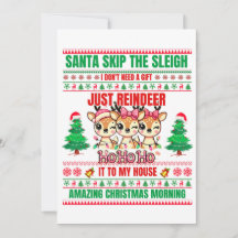 Noël Joyeux Noël Pour Les Rennes Cadeaux