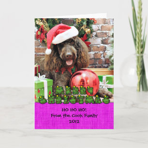 Cartes Pour Fêtes Annuelles Noël - LabraDoodle - Harley