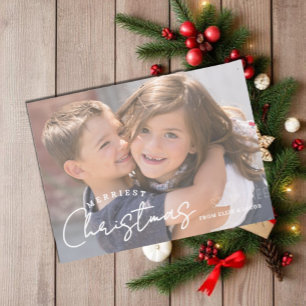 Cartes Pour Fêtes Annuelles Noël le plus joyeux Famille Joie Noël