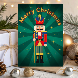 Cartes Pour Fêtes Annuelles Noël Magique Casse-Noisette Rétro Vintage