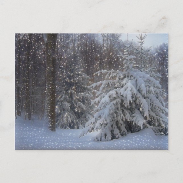 Cartes Pour Fêtes Annuelles Noël magique étoile (Devant)