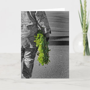 Cartes Pour Fêtes Annuelles Noël militaire