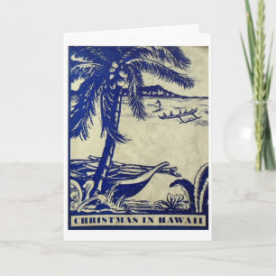 Cartes Pour Fêtes Annuelles Noël millésimé à Hawaii