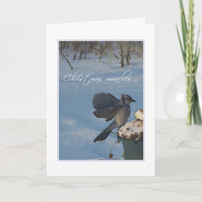 CARTES POUR FÊTES ANNUELLES NOËL MIRACLES (Devant)