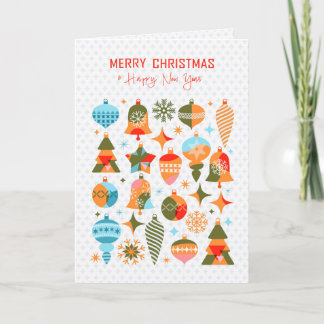 Cartes Pour Fêtes Annuelles Noël moderne