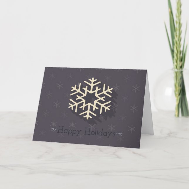Cartes Pour Fêtes Annuelles Noël moderne (Devant)