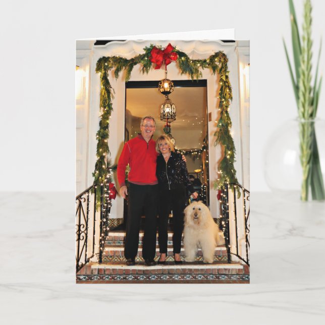 Cartes Pour Fêtes Annuelles Noël - Mosley Lucia - Kirby - LabraDoodle (Devant)