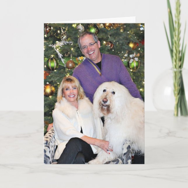 Cartes Pour Fêtes Annuelles Noël - Mosley Lucia - Kirby - LabraDoodle (Devant)