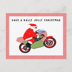 Cartes Pour Fêtes Annuelles Noël Moto-cross
