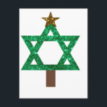 Cartes Pour Fêtes Annuelles noël mukkah arbre de noël<br><div class="desc">noël mukkah,  hanoukka, "star de david",  chanukka,  noël mukka chanukkah, "noël laid",  hannukah,  channukah,  hanukka, "arbre de noël",  noël,  xmas,  paillettes,  or vert,  parties scintillant,  étincelle,  blanc brillant blanc vierge de la coutume customise personnalisée juif drôle personnalisées w vacances</div>