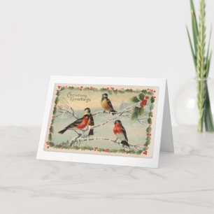 Cartes Pour Fêtes Annuelles Noël Nature Customisée de votre nom