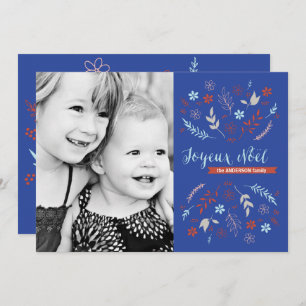 Cartes Pour Fêtes Annuelles Noël naturel vacances à Indigo