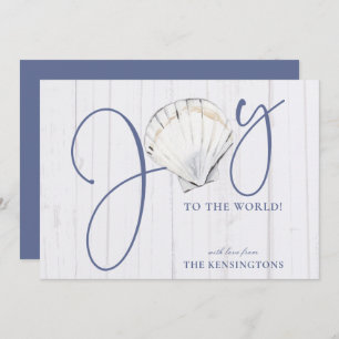 Cartes Pour Fêtes Annuelles Noël nautique moderne Joyeux Noël