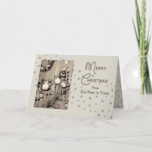 Cartes Pour Fêtes Annuelles NOËL - Notre maison à vous - BEAUCOUP UNIQUE