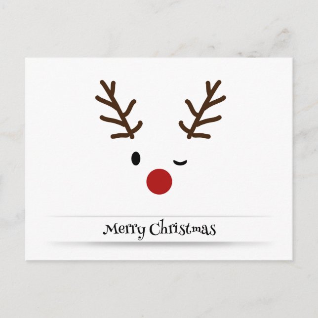 Cartes Pour Fêtes Annuelles noël nouvelle conception (Devant)