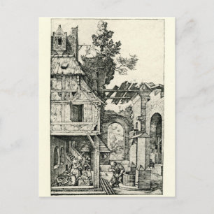 Cartes Pour Fêtes Annuelles Noël ou naissance du Christ par Albrecht Durer
