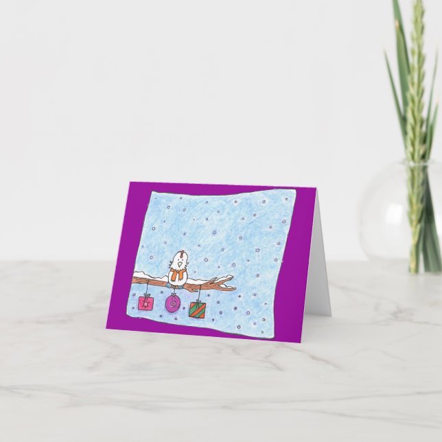 Cartes Pour Fêtes Annuelles Noël oust oust (Devant)