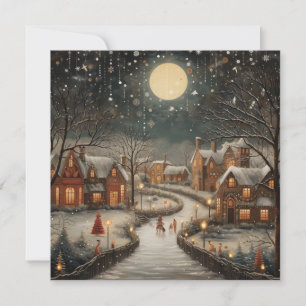 Cartes Pour Fêtes Annuelles Noël paisible et bénédictions