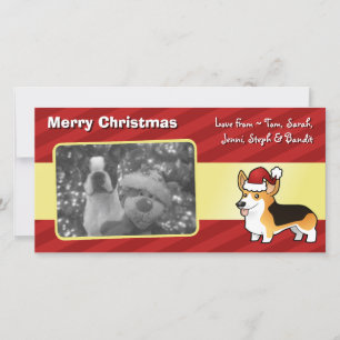 Cartes Pour Fêtes Annuelles Noël Pembroke Welsh Corgi