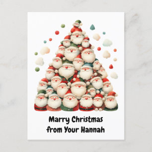 Cartes Pour Fêtes Annuelles Noël père Noël