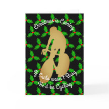 Noël Père Noël serait à vélo