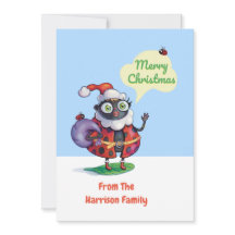Noël personnalisé père Noël Ladybug
