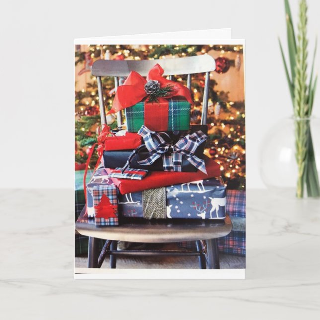 CARTES POUR FÊTES ANNUELLES NOËL PERSONNES SPÉCIALISÉES EN TEMPS SPÉCIAL (Devant)