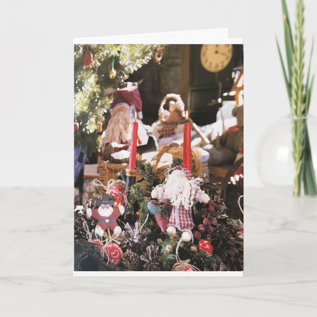 CARTES POUR FÊTES ANNUELLES NOËL PERSONNES SPÉCIALISÉES EN TEMPS SPÉCIAL (Devant)