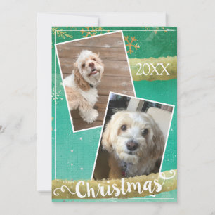 Cartes Pour Fêtes Annuelles Noël photo personnalisée