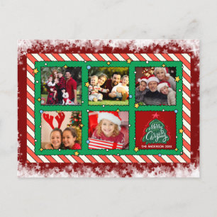 Cartes Pour Fêtes Annuelles Noël photo personnalisée 5