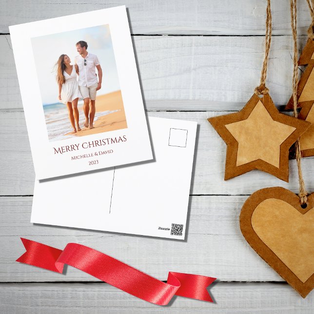 Cartes Pour Fêtes Annuelles Noël Plage de vacances tropicales (Créateur téléchargé)