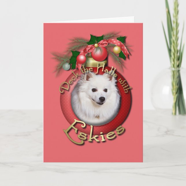 Cartes Pour Fêtes Annuelles Noël - plate-forme les halls - Eskies (Devant)