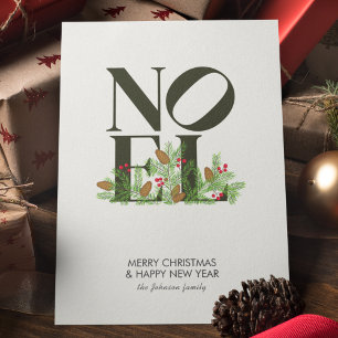 Cartes Pour Fêtes Annuelles NOEL Pop Letter Art Inspiré Noël