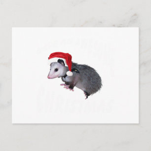 Cartes Pour Fêtes Annuelles Noël Possum génial