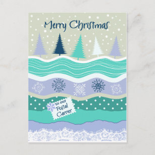 Cartes Pour Fêtes Annuelles Noël pour les flocons de neige postaux Scrapbookg