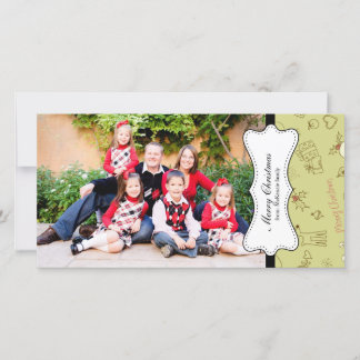 Cartes Pour Fêtes Annuelles Noël rétro