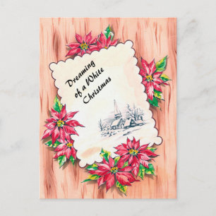 Cartes Pour Fêtes Annuelles Noël, rêve d'un blanc