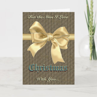 Cartes Pour Fêtes Annuelles Noël romantique pour lui