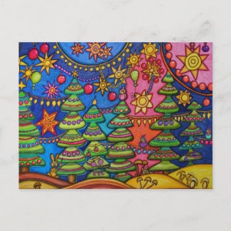 Cartes Pour Fêtes Annuelles Noël rose