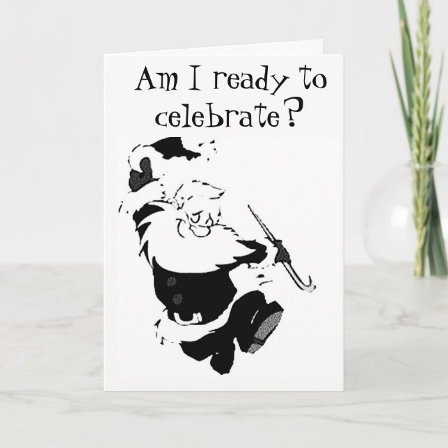 CARTES POUR FÊTES ANNUELLES NOËL ROUGE & VERT - ROUGE & BLANC POUR LE VIN! ! ! (Devant)