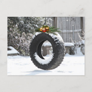 Cartes Pour Fêtes Annuelles Noël rural