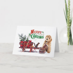 Cartes Pour Fêtes Annuelles Noël Rustique Doodle