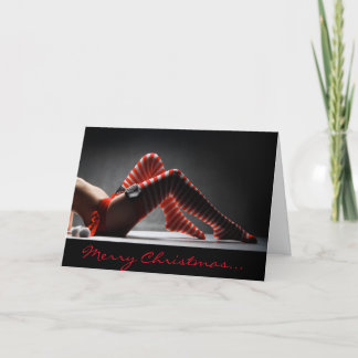 Cartes Pour Fêtes Annuelles Noël sensuel
