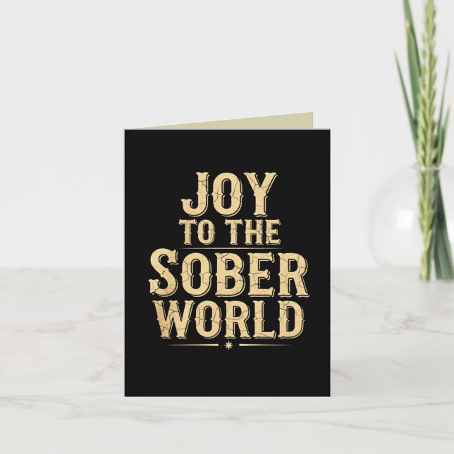 Cartes Pour Fêtes Annuelles Noël Sobre (Devant)
