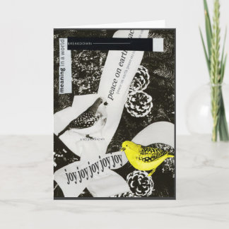 Cartes Pour Fêtes Annuelles Noël sombre