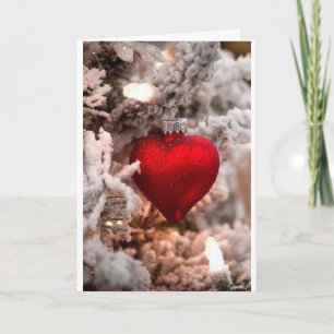 CARTES POUR FÊTES ANNUELLES NOËL SOUHAITE REMPLIR DE TOUT MON "AMOUR"