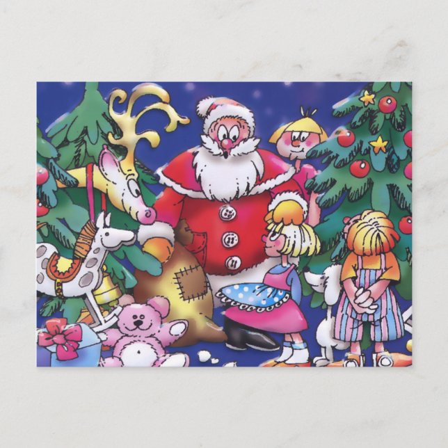 Cartes Pour Fêtes Annuelles Noël spécial enfant (Devant)