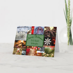 Cartes Pour Fêtes Annuelles Noël spécial fillette