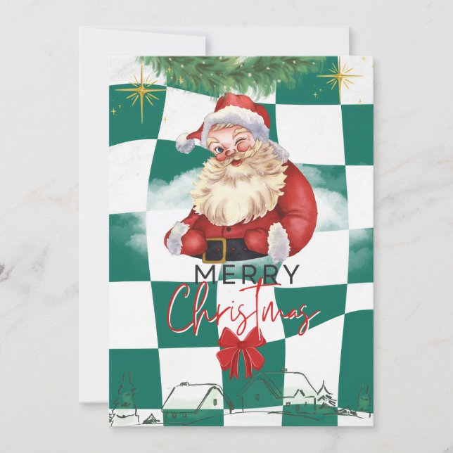 Cartes Pour Fêtes Annuelles Noël super (Devant)
